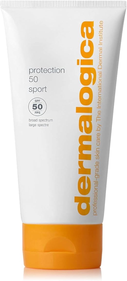 Dermalogica Protection 50 Sport SPF50 - High Protection Sunscreen SPF 50, Sun Cream for Face and Body, Broad Spectrum, Water Resistant, Lightweight, 156ml