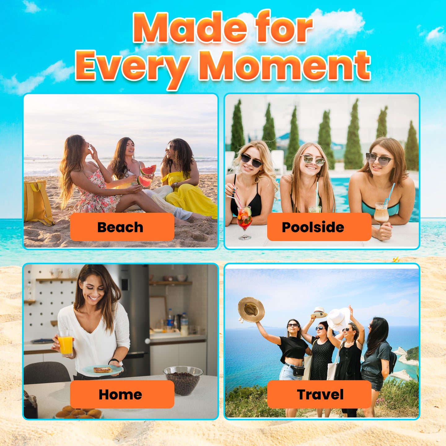 P4F Ladies Flip Flops