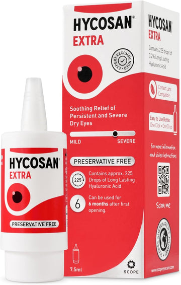 Hycosan Extra Eye Drops 7.5 ml