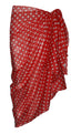 Playful Elegance: Polka Dot Cotton Sarong