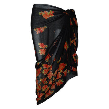 Flower Printed Cotton Sarong